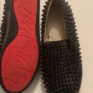 Spiked loafer sneakers